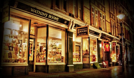 Photo of Watkins Books, london, USA